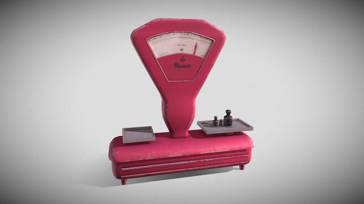 Весы «Тюмень» 3D Model