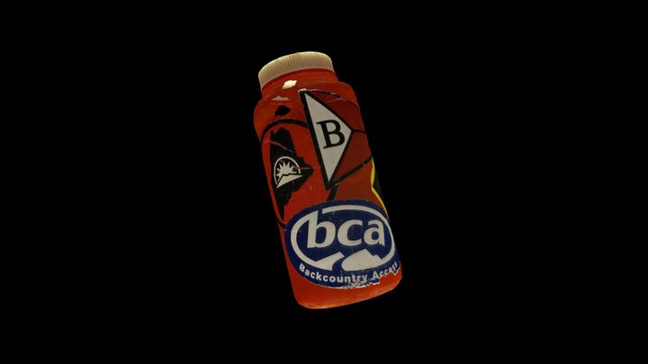 Telluride bottle in 3D 3D Model