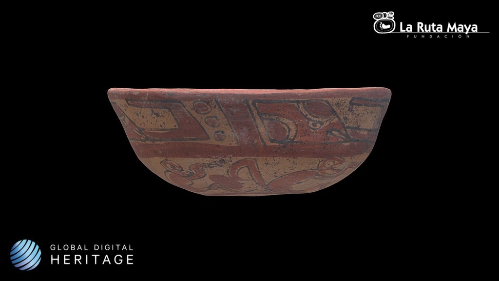 Bowl with Anthropomorphic Faces