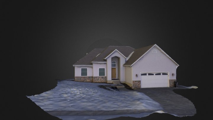 Residential property medium render 3D Model