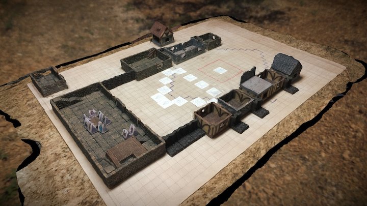 Oasis - Fragments 3D Model