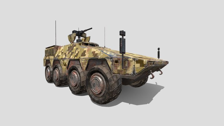 Infantry Fighting Vehicle - IFV 3D Model