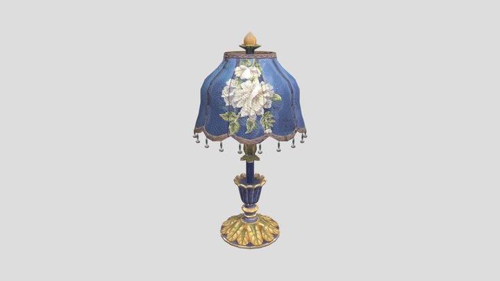 Victorian Lamp 3D Model