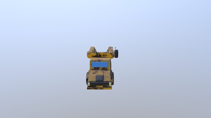 Dump Truck 3D Model