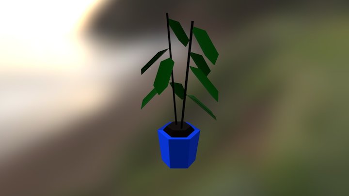 Plant for VR 3D Model