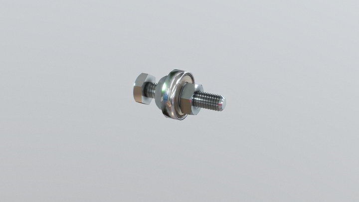 Roller assembly 3D Model