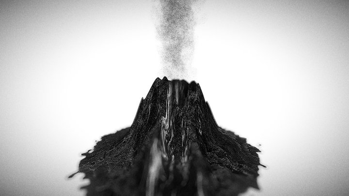#13 Ash Volcano - Ash "Inktober2019" – Modèle 3D gratuit STL