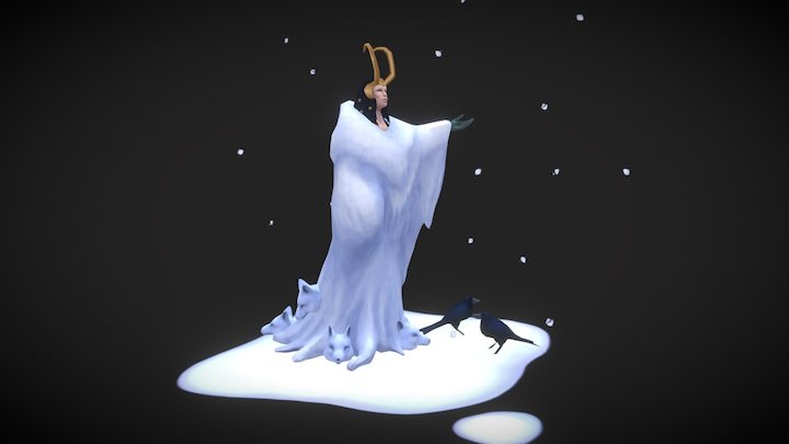 Loki / Marvel character 3D Model