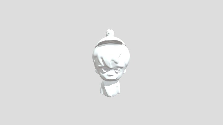 Busto do Bambam(ou Cocão da deep web) 3D Model