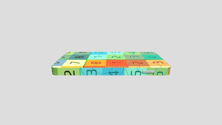 UV Map 9 3D Model