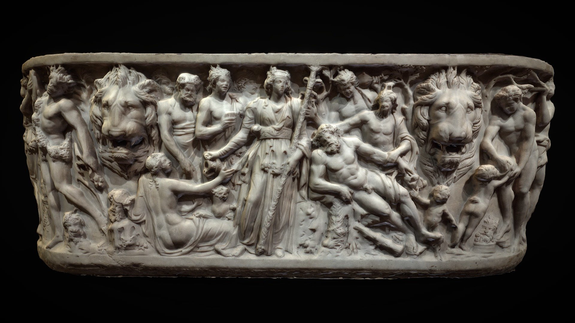 Sarcophagus from Sergei Uvarov`s collection 3D model by for3dteam [b2710cb] Sketchfab