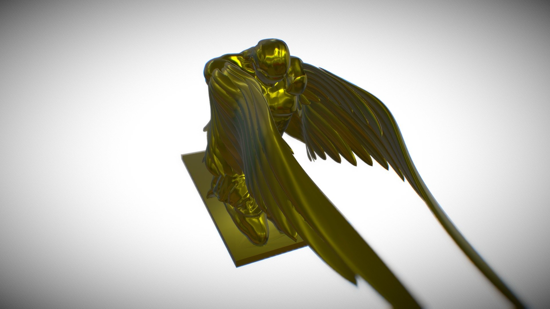 Cherub from the Ark of the Covenant - 3D model by eaglez [b271337 ...