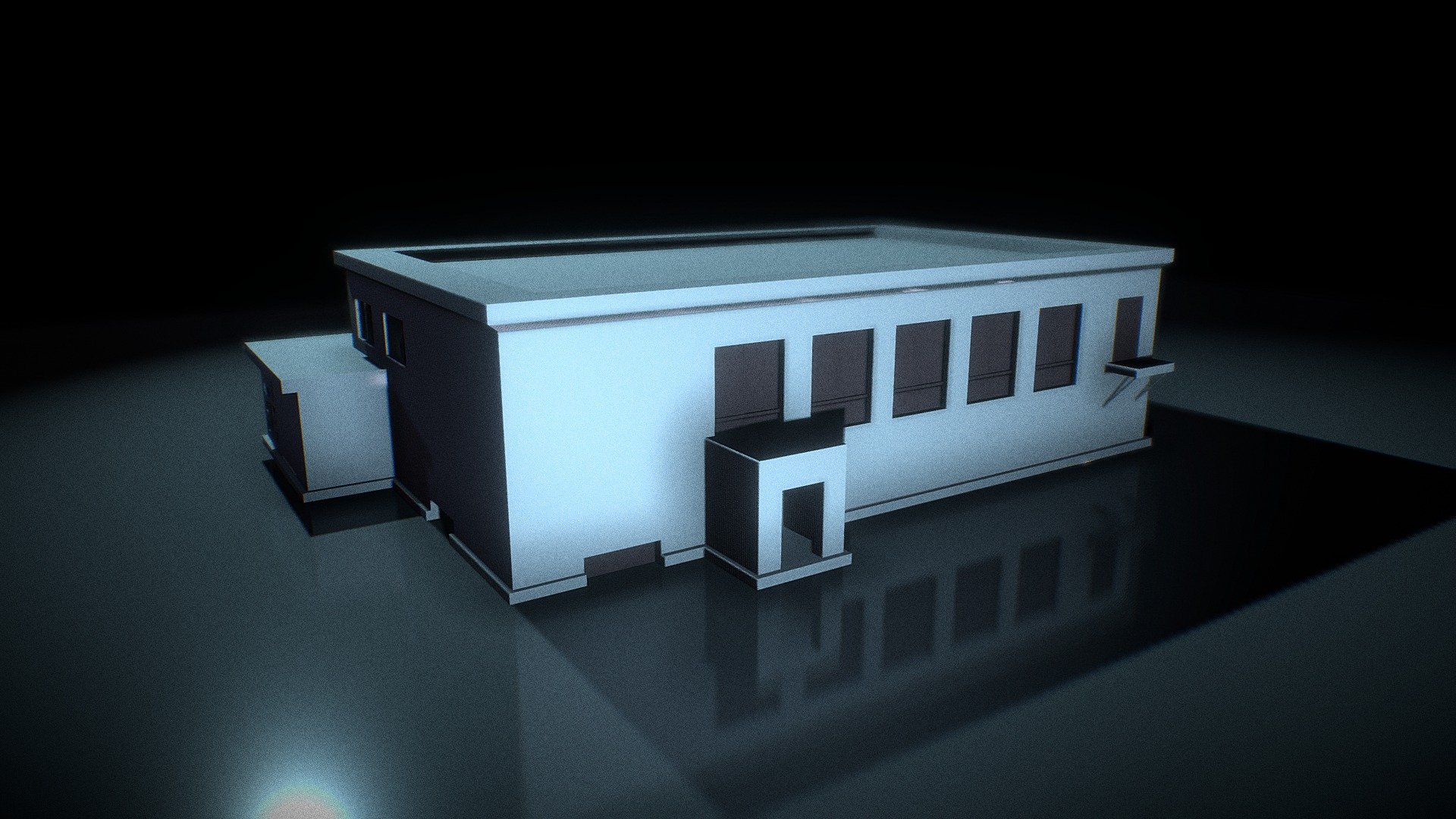 Cultural Center | Cinema - 3D model by По ту сторону (@ptsproj ...