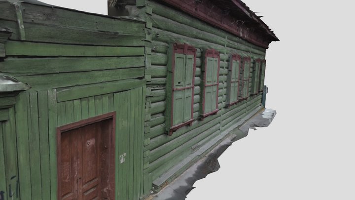 Irkutsk, Rassushina house 3D Model
