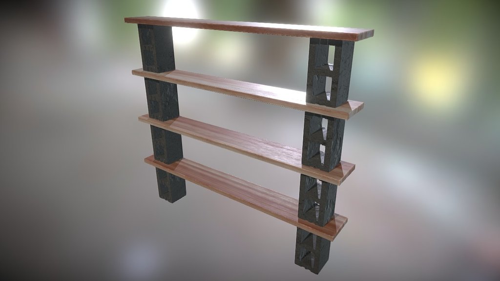 Industrial Bookcase