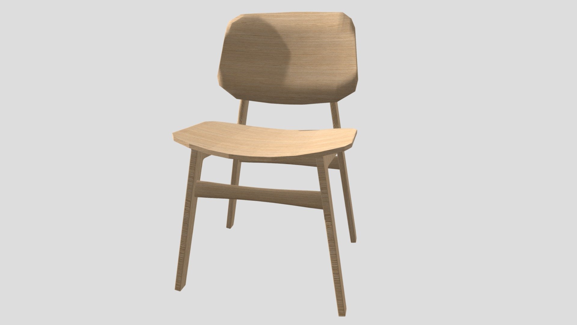 Soborg wooden chair - Download Free 3D model by mabapro08 [b272be2 ...