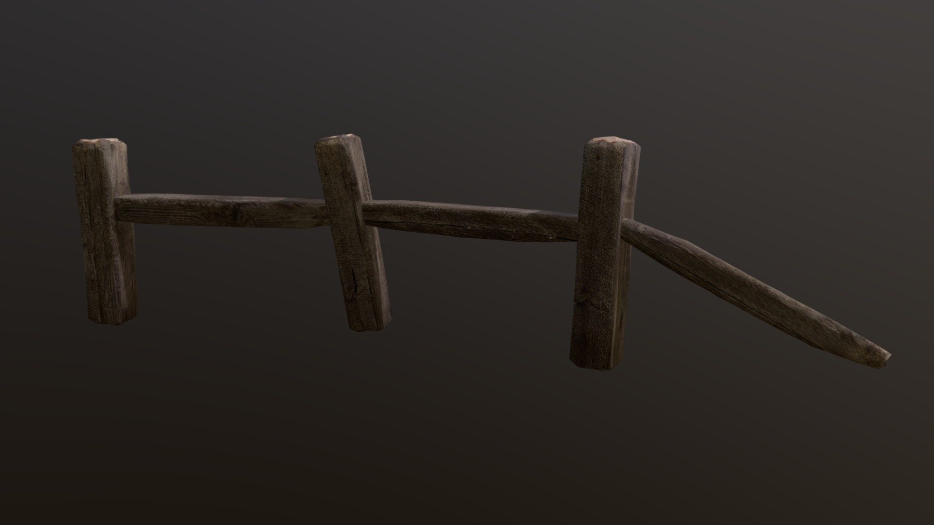 Old fence prop