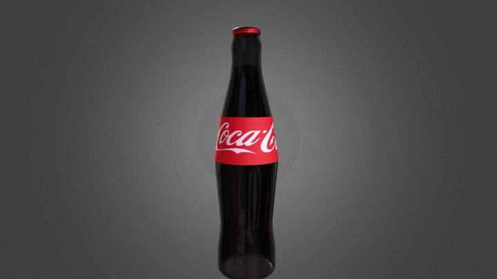 Cocacola bottle 3D Model