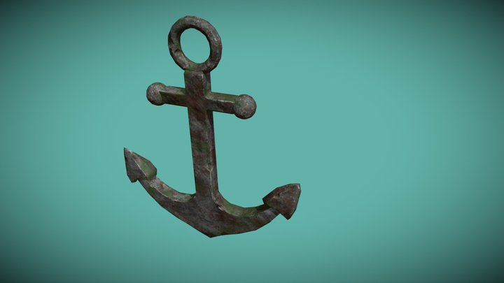 Old Anchor (Free) 3D Model