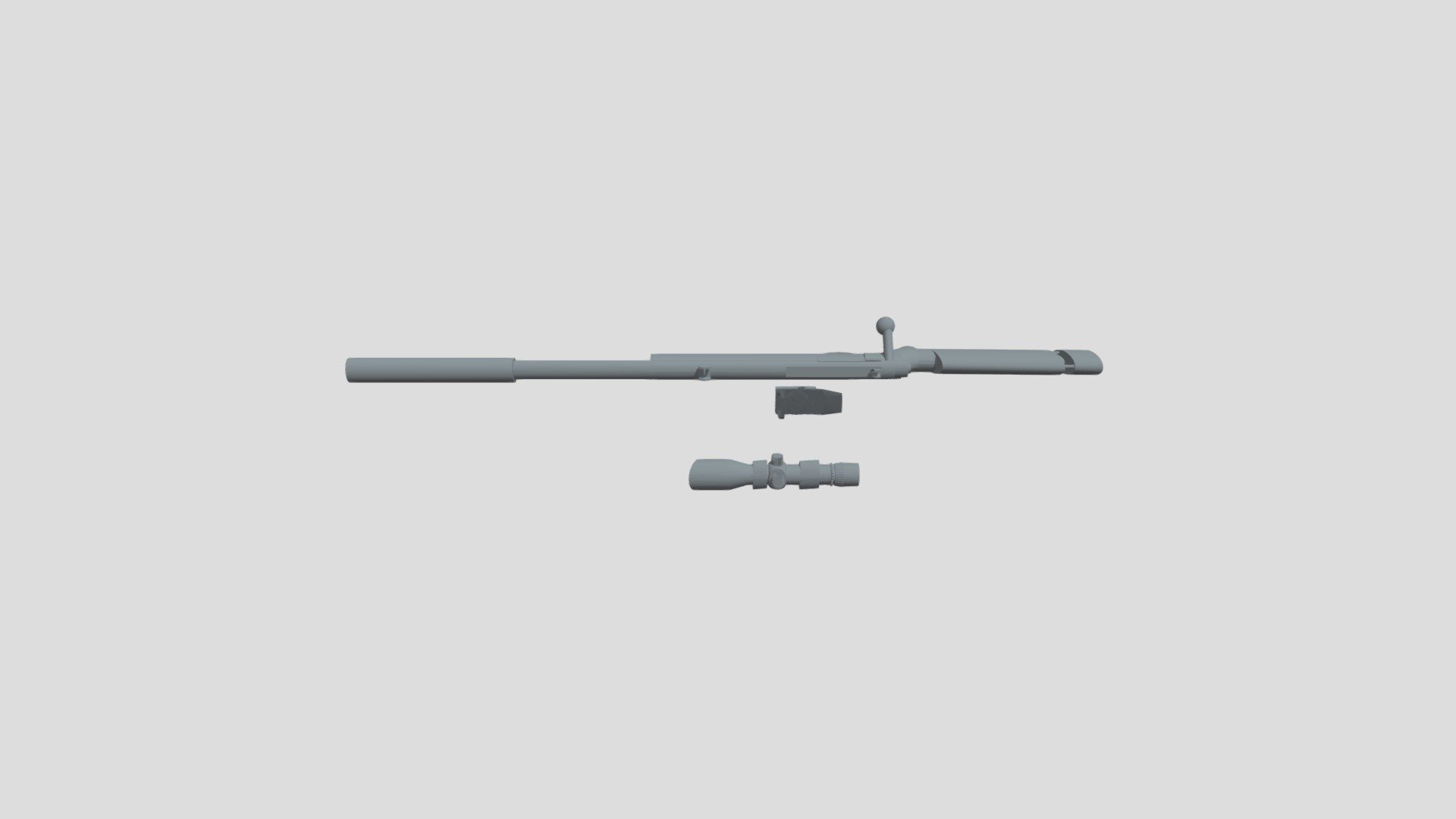 Remington 700 with Options | High Poly (#5) - Download Free 3D model by ...