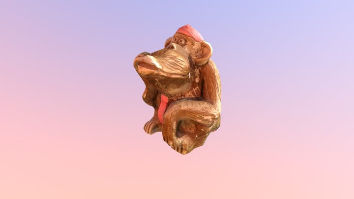 Monkey by Alexandr Make 3D Model