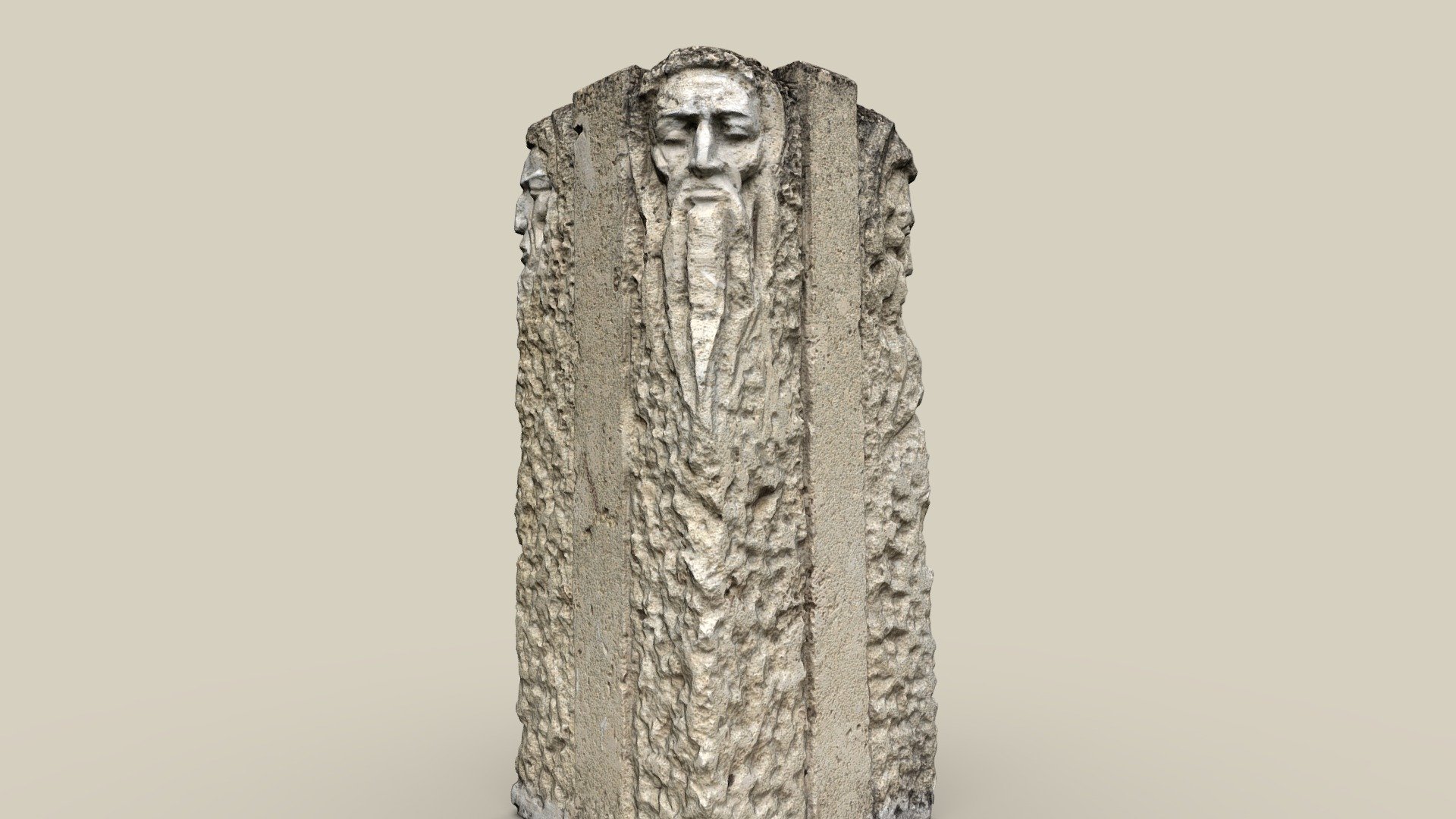 Die vier Evangelisten — Sketchfab embed 3D viewer