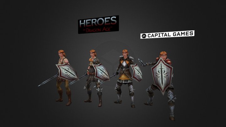 Aveline Vallen 3D Model