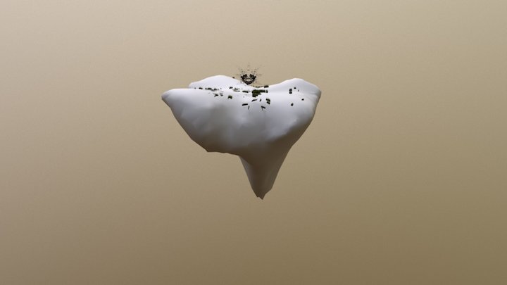 FolderAssignment - Creepy Face 3D Model