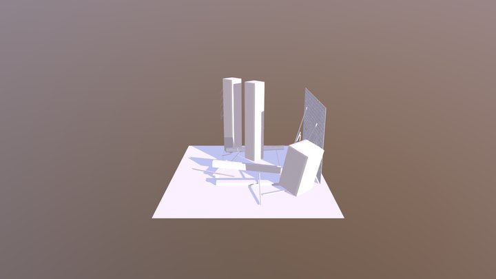 Rubble 01 3D Model