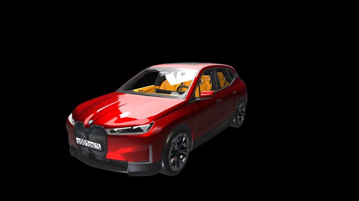 2024 BMW iX – Modello 3D gratuito STL
