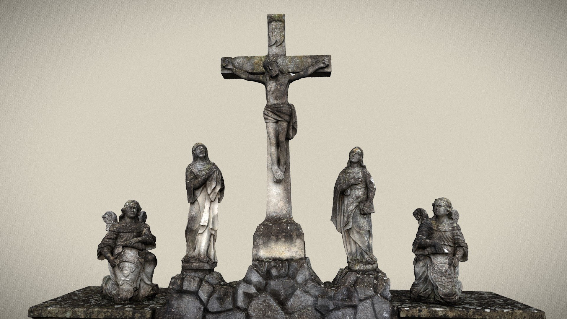 Kreuzigungsgruppe — Sketchfab embed 3D viewer