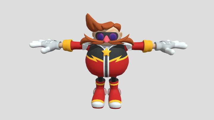 Sonic Rumble - Mr Dr Eggman – Modello 3D gratuito STL