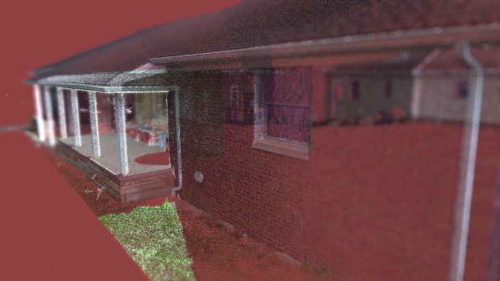 laser scan house 3D Model