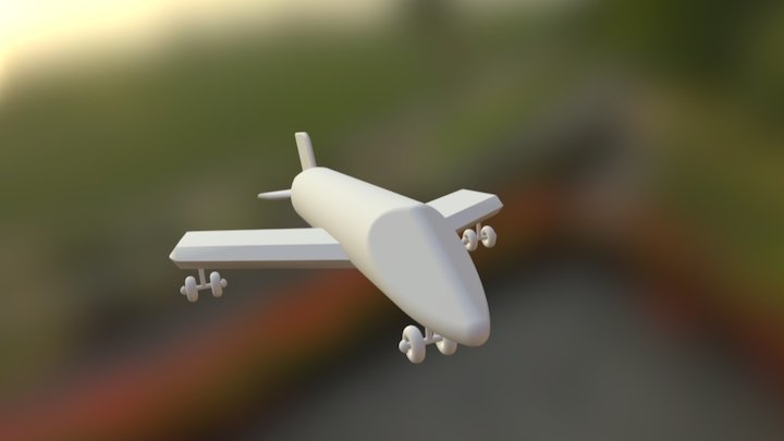 Plane 3D Model