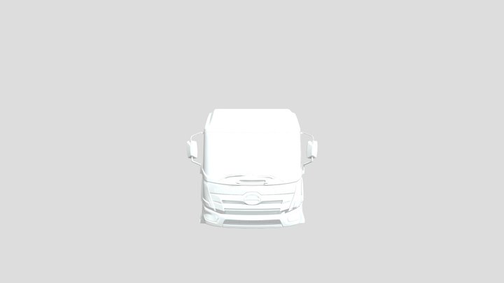 Hino 500 3D Model