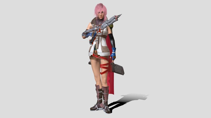 Lightning 3D Model
