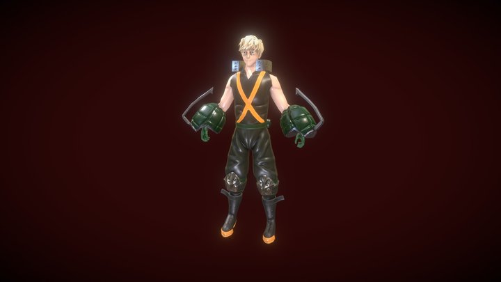Chara3D_SculptPose 3D Model