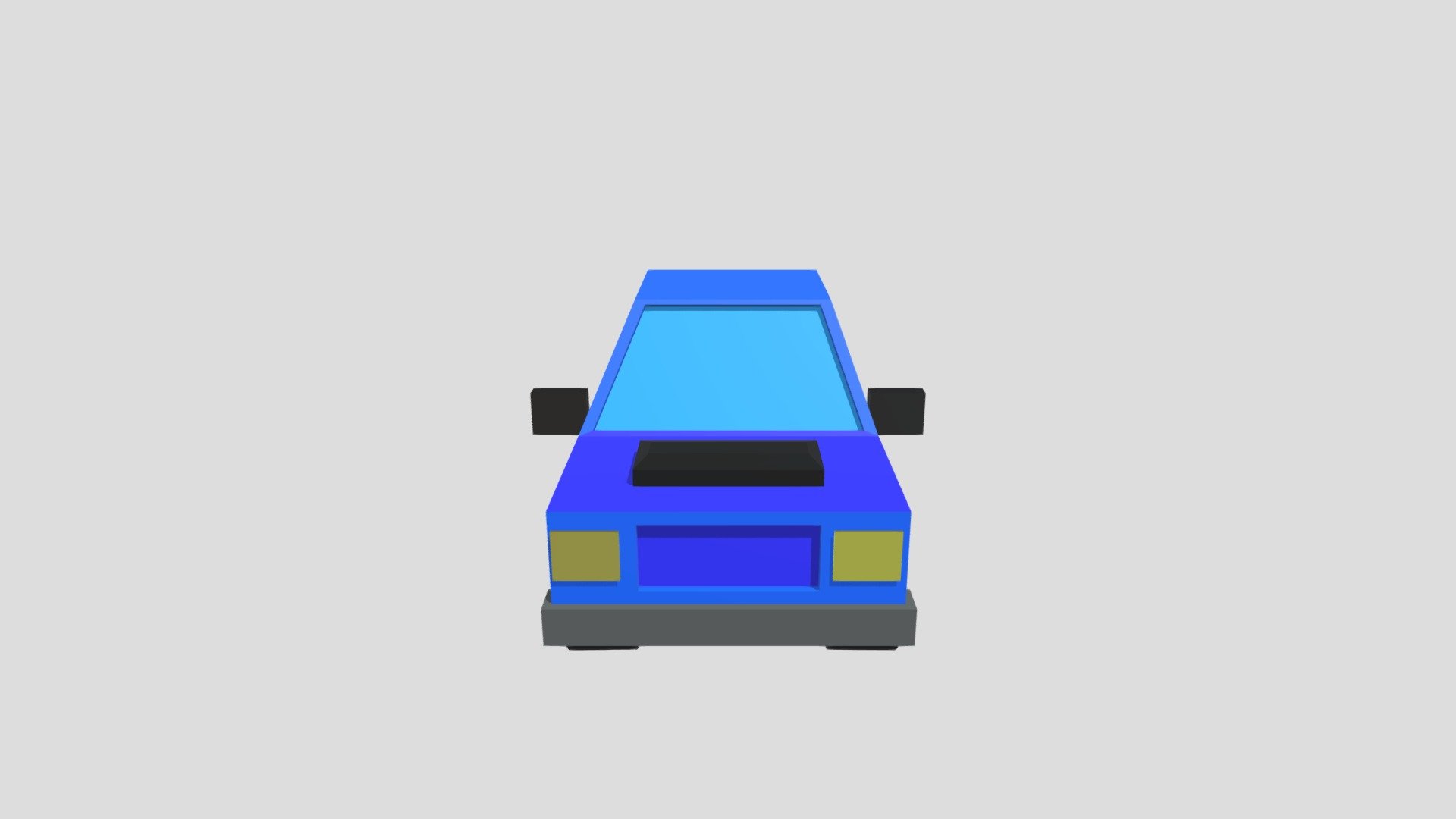 low Poly Sports Truck