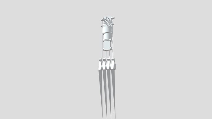 Blood Claws Rake V10 (1) 3D Model