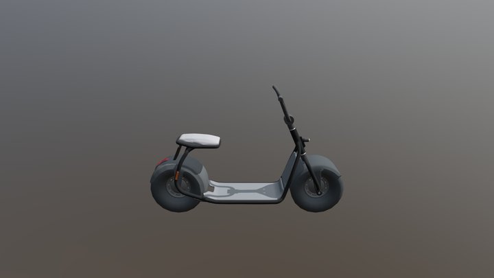 eScooter 3D Model