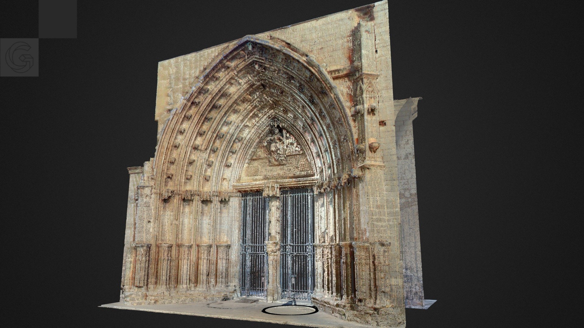 Porta dels Apòstols. Seu Vella de Lleida.