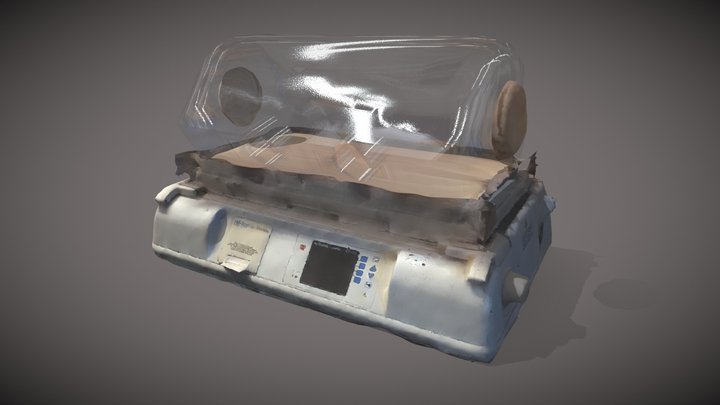 Newborn incubator - Isola Neonatale 3D Model