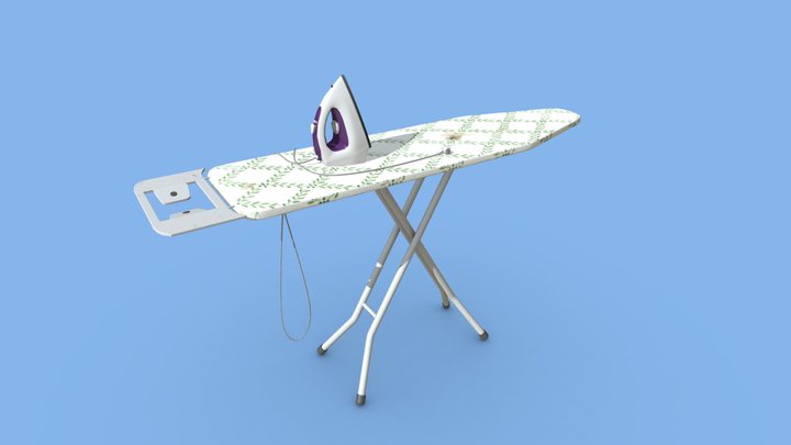 Ironing Board | Game Assets 3D Model