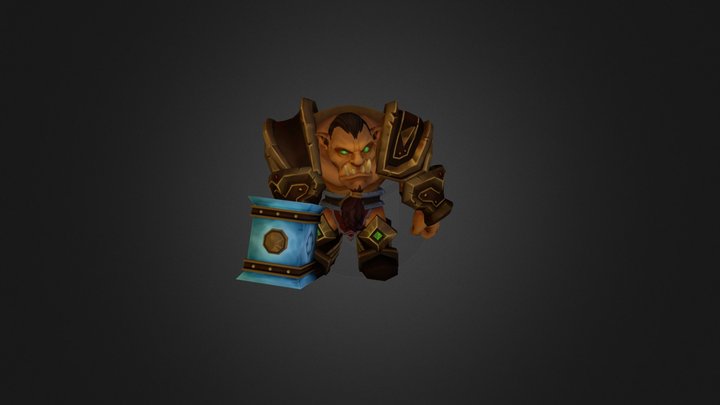 Orc warrior 3D Model