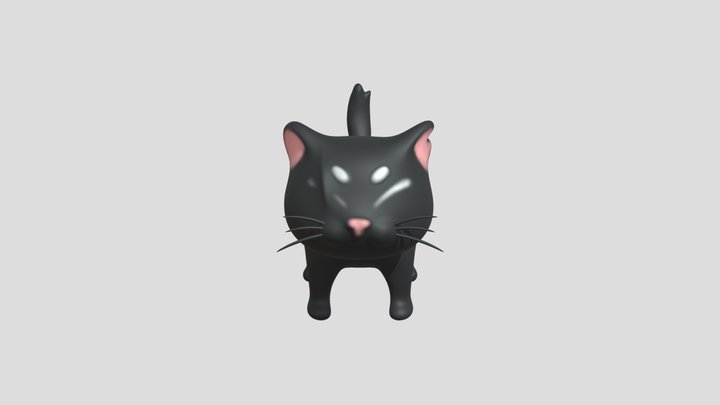 Catblack 3D Model