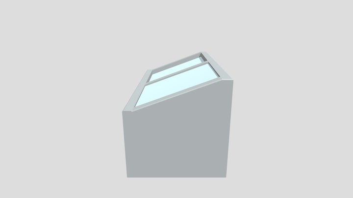 Chest Freezer Sliding Glass Lid – Modello 3D gratuito STL