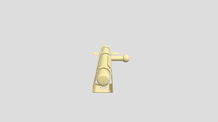HW IK Latch 3D Model