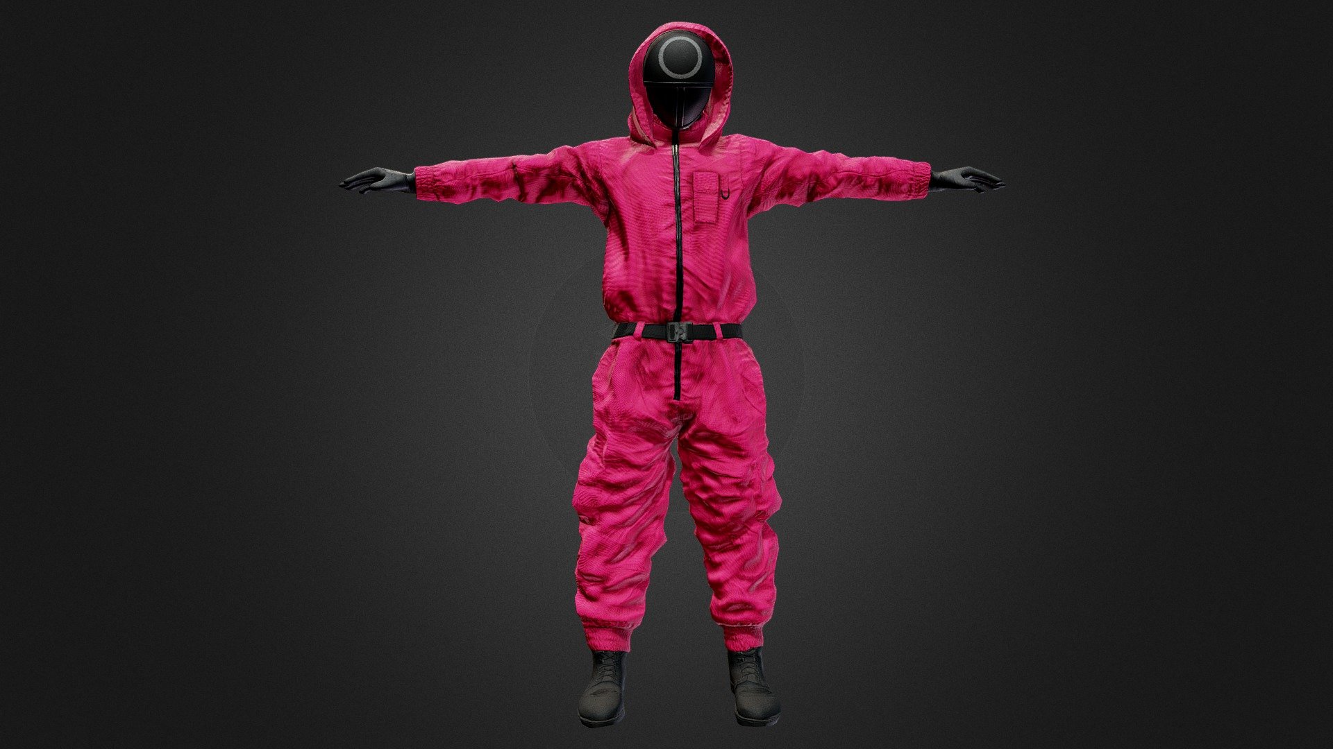 Squid Game Circle Guard 3D Model By Polbrainstorm b2818e0 Sketchfab
