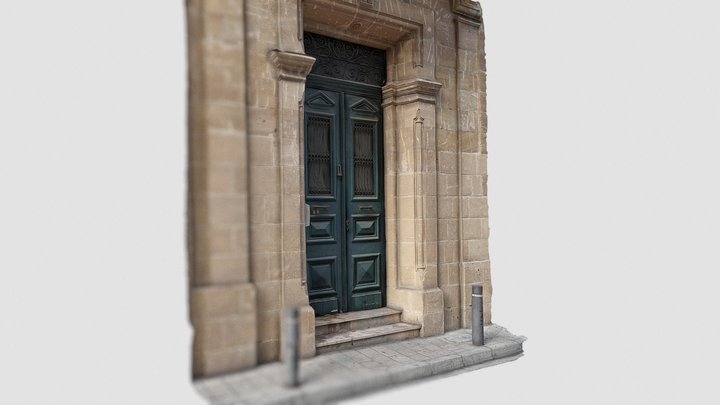 1914 - Green Door 3D Model