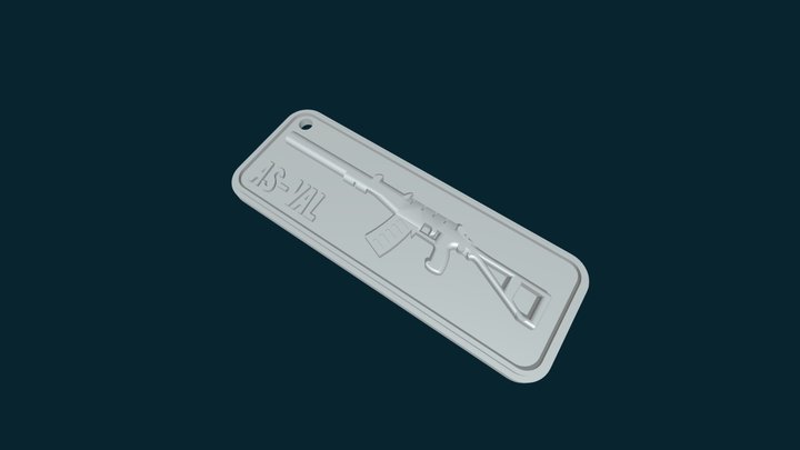 AS-Val Placa3D- OSAR3D 3D Model